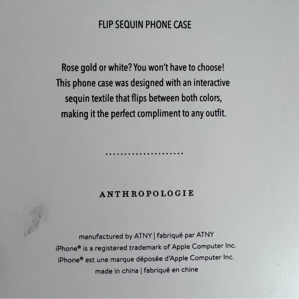 ANTHROPOLGIE iPhone 6/6s/7/8 Case + Glass screen protectors - NEW
